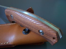 Нож с фиксированным клинком LionSteel M3 ST Santos Wood, сталь Niolox, рукоять палисандр