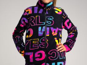 Толстовка флисовая для девочки