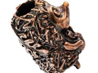 Бусина для темляка Ёжик, бронза