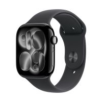 Смарт-часы Apple Watch Series 11 46mm Jet Black Aluminium Case with Black Sport Band (S/M)