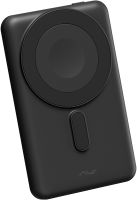 Портативное зарядное устройство Caweon CPB-WC05K 5000 мАч с поддержкой Qi Чёрный