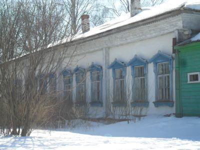 Здание школы, в которой учились Герои Советского Союза Борисов М.С. (1904-1944 гг.), Киселев В.А. (1915-1950 гг.), Мошин А.Ф. (1917-1943 гг.)