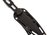 Туристический нож Кондор-Т, сталь D2, рукоять G-10 черный/оранжевый