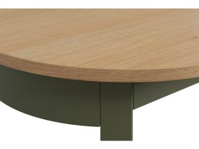 Кухонный стол Харрел 120x80 Дуб Барбера/Оливковый