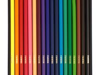 Набор карандашей цветных Гамма "Классические" 18 цв, диаметр грифеля 3,3 мм, заточен., метал. пенал