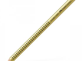 Карандаш акварельный Faber-castell "Jumbo Grip" Серебряный