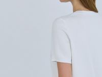 Джемпер с коротким рукавом, Белый