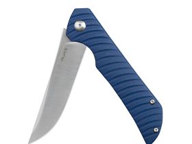Нож складной Ruike P122-ME, сталь 14C28N, рукоять микарта, синий