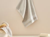 Полотенце махровое Basena, серое