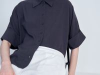 Блузка с укороченным рукавом