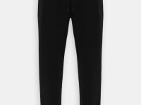 Спортивные брюки зауженного кроя на резинке