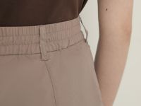 Брюки из хлопка на резинке