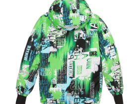 Куртка текстильная с полиуретановым покрытием для мальчиков