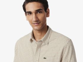 Мужская рубашка Lacoste стандартного кроя