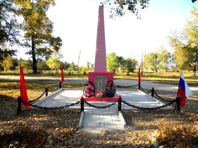 Обелиск в честь воинов-односельчан, погибших на фронтах Великой Отечественной войны
