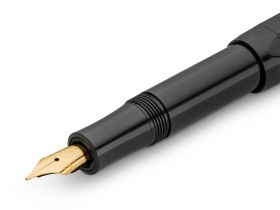 Ручка перьевая Kaweco CLASSIC Sport F 0,7 мм, чернила синие, корпус черный