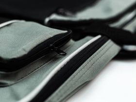 Сумка для художника Малевичъ 63х47 см с карманами, серая