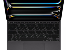 Чехол-клавиатура WIWU 3в 1 Premium Combo для Apple Pro 13 (2024) русская раскладка (MK006) (черный)