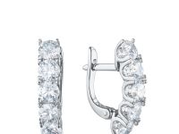 Серьги из белого золота э4712сг08200951