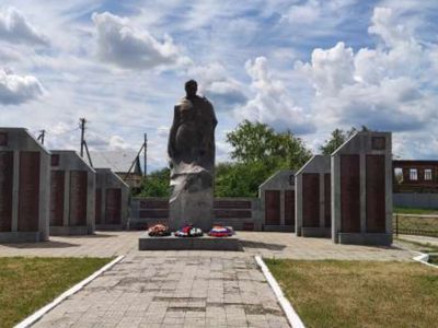 Братская могила советских воинов и Героя Советского Союза Сердюкова Н.Ф., погибших в период Сталинградской битвы