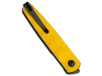 Складной нож Kizer Bamboo, сталь Nitro-V, рукоять G10, желтый