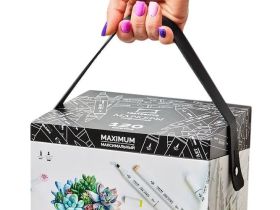 Набор спиртовых маркеров Малевичъ "GrafArt Brush" Максимальный, 120 цветов