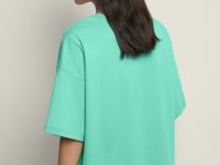 Оверсайз футболка из трикотажного интерлока