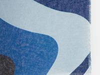 Палантин из изо льна и хлопка с принтом