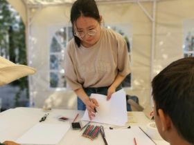 От боди-арта до скетчинга: молодые художники провели в Якутске мастер-классы