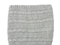 Комплект вязаный для мальчика: шапка, снуд