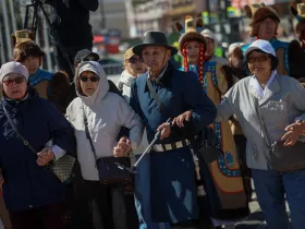 Массовый осуохай исполнили на главной площади Якутска