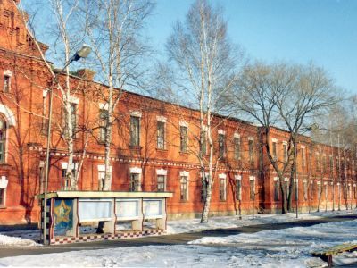 Здание, где был сформирован первый батальон Приморской Красной армии