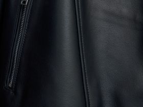 Куртка-косуха из натуральной кожи, Черный