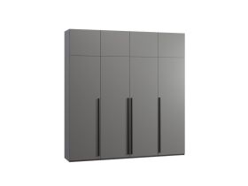 Распашной шкаф Кимбол 4.1-240x250 Графитовый
