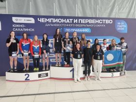 В Минспорте Якутии поздравили пловцов с успехами на чемпионате и первенстве ДФО