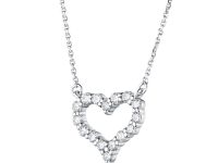 Колье из белого золота с бриллиантами э4701кл01210010