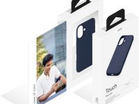 Клип-кейс uBear Touch Mag для Apple iPhone 17 Тёмно-синий