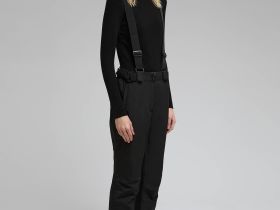 Горнолыжные брюки с подтяжками