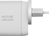 Сетевое зарядное устройство Native Union Fast GaN Charger 2USB-C, PD, 67 Вт белый