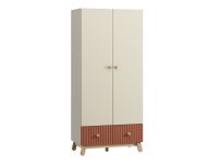 Шкаф детский Финни 2-96x210 Терракотовый