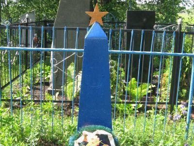 Могила Быковского Ивана Васильевича, растрелянного белогвардейцами в 1919 г.