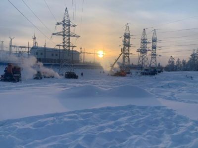 Электроснабжение в заречных районах Якутии восстановили по временной схеме
