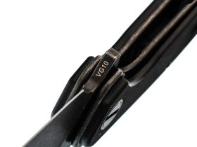 Складной нож Honor Ajax, сталь VG-10 с покрытием Black Stonewash, рукоять G10, черный