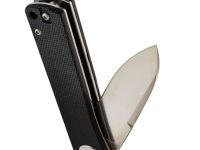 Складной нож Dr.Tech W3896MB, сталь D2, рукоять микарта, черный