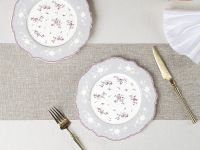 Fanquare Набор фарфоровых тарелок 208 мм, 4 предмета Fanquare