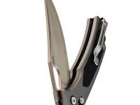 Складной нож SRM 9203-AK, сталь 140Cr, рукоять алюминий/G10
