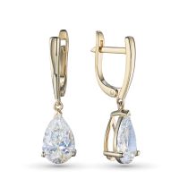 Серьги из желтого золота э0312сг12231177_white
