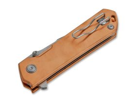 Нож складной Boker Kihon Assisted Copper, сталь D2, рукоять медь