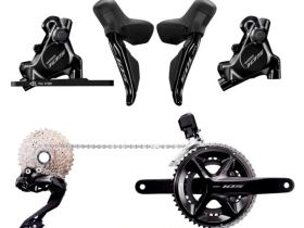 Группа оборудования Shimano 105 R7170 DI2 Disc (черный 172.5 мм 50 / 34, 11-34)