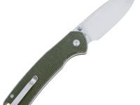 Складной нож CJRB Pyrite Large, сталь AR-RPM9, рукоять микарта зеленая
